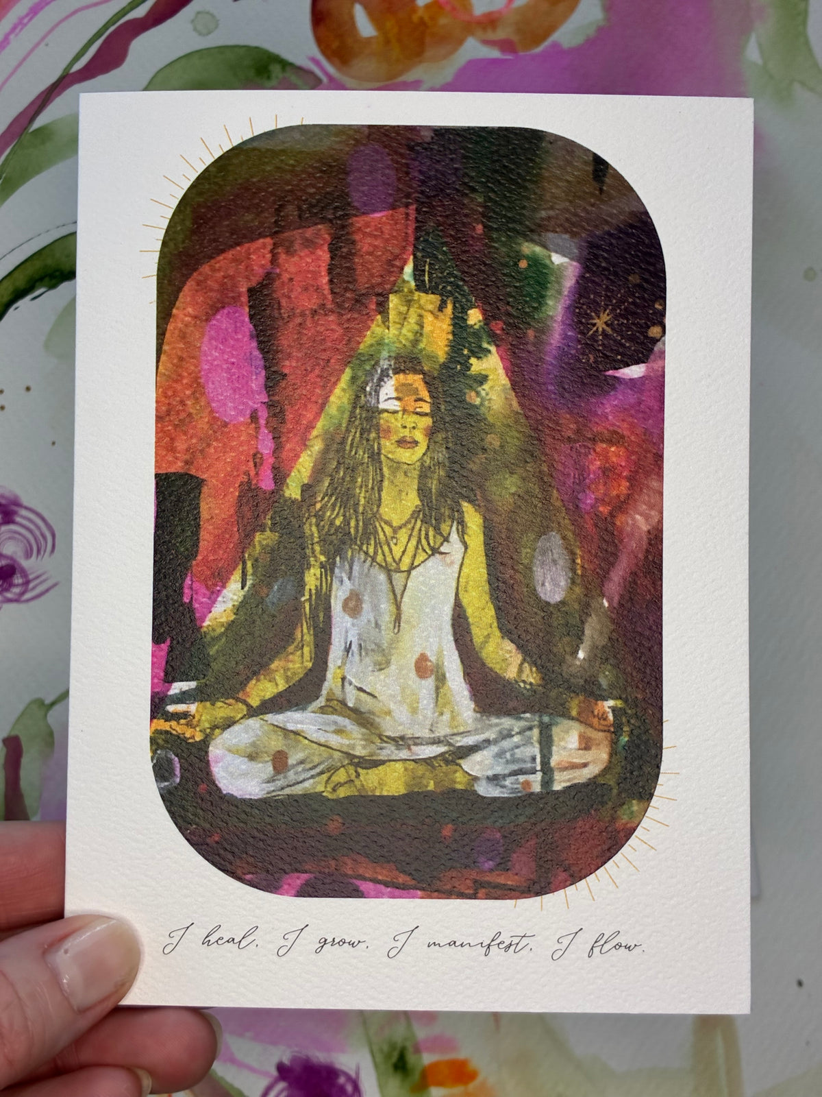Trust the Flow ~ Greeting Card