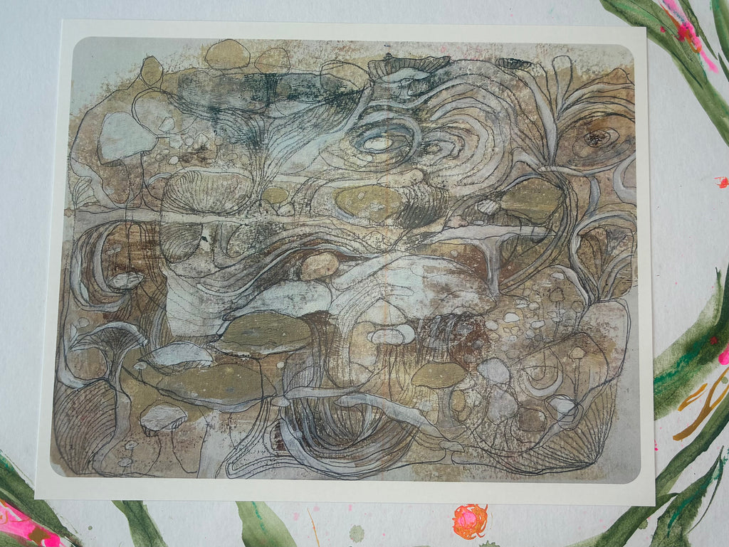 Mushrooms ~ print