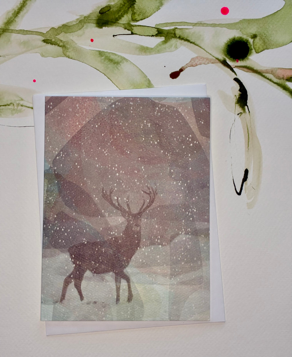 Grandfather Buck ~ greeting card