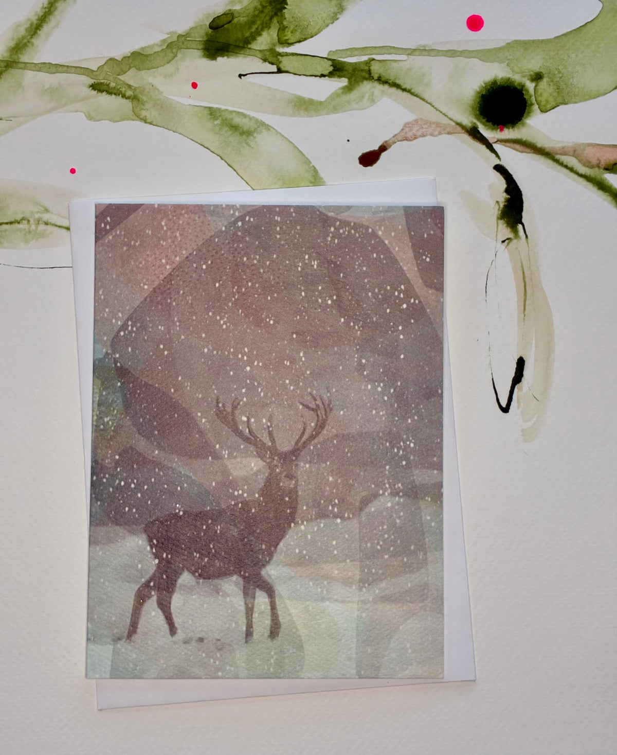 Grandfather Buck ~ greeting card