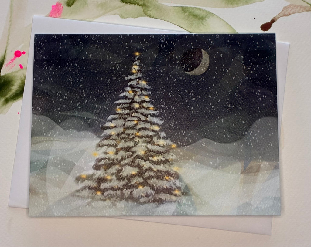 Winter Christmas ~ greeting card