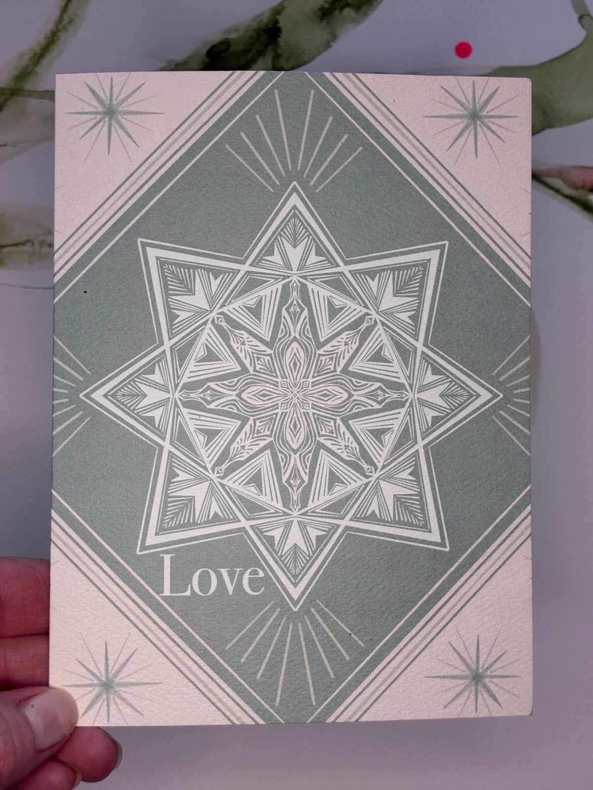 Love ~ greeting card with envelope