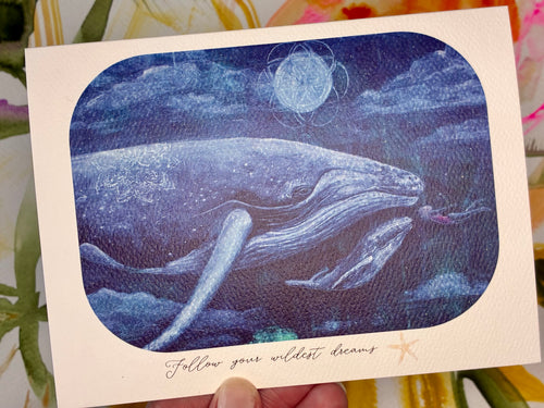 Follow Your Wildest Dreams ~ greeting card