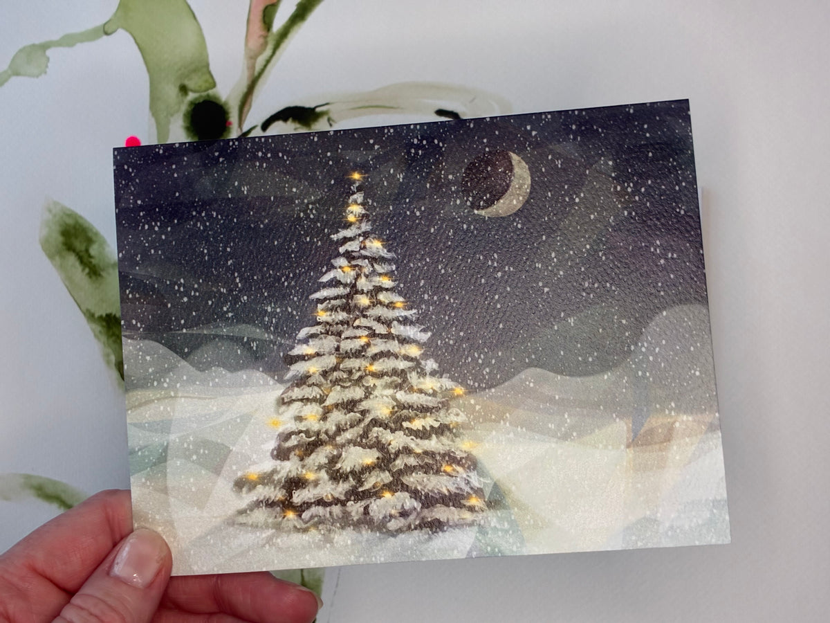 Winter Christmas ~ greeting card