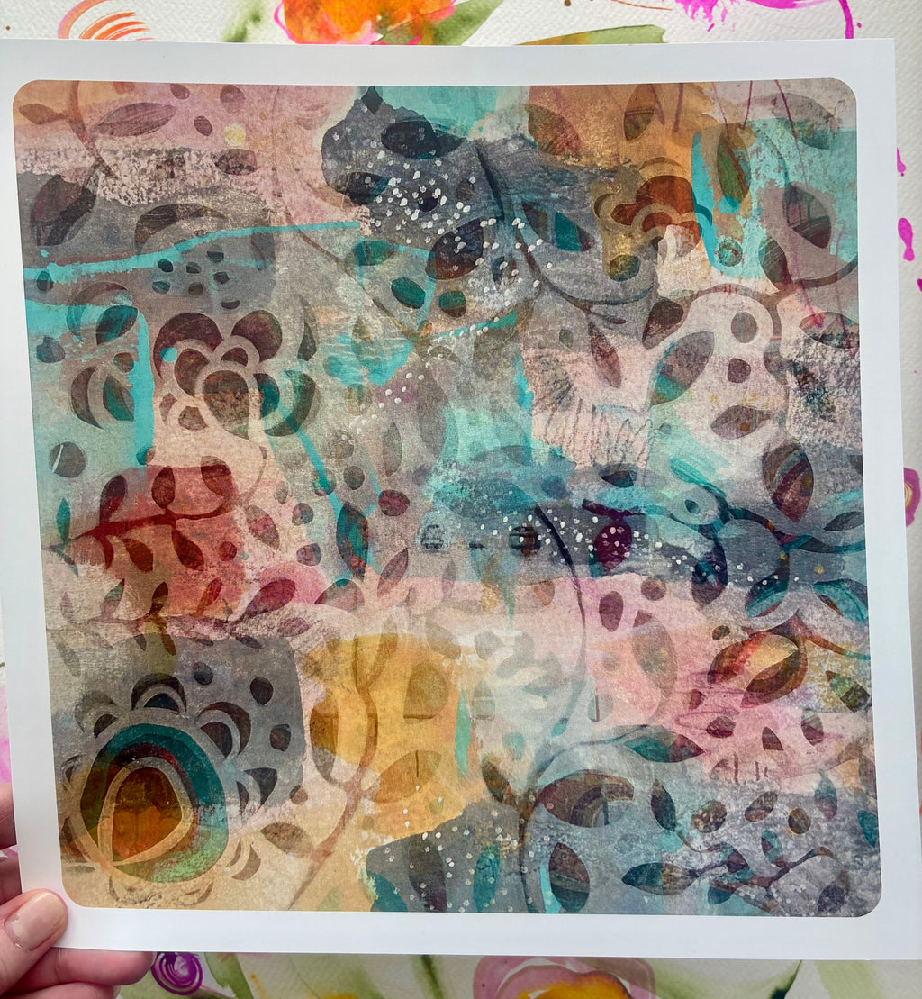 Winter Garden ~ Greeting Card (square)