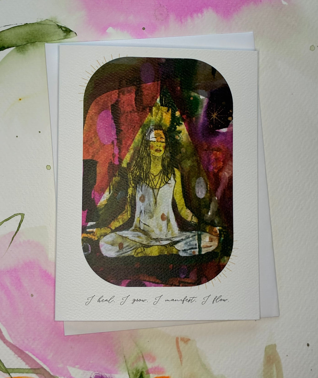 Trust the Flow ~ Greeting Card