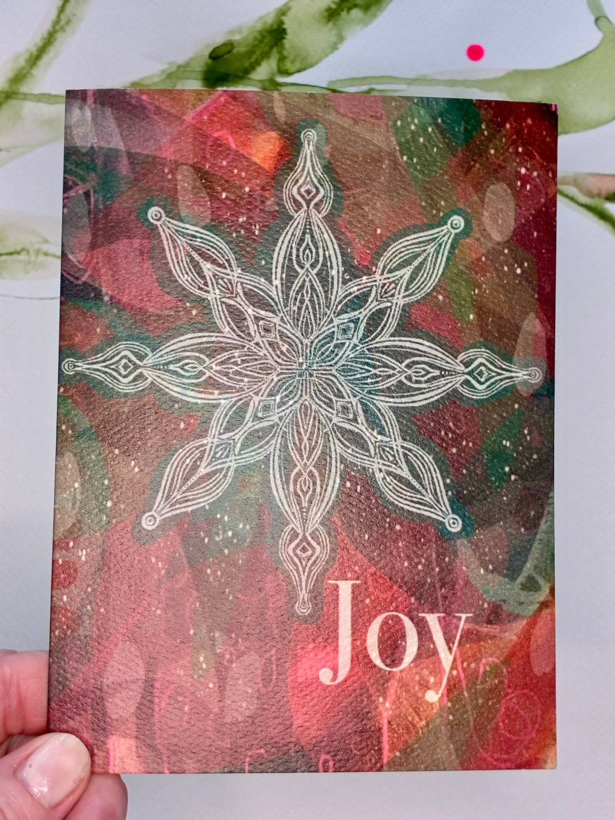 Joy ~ greeting card