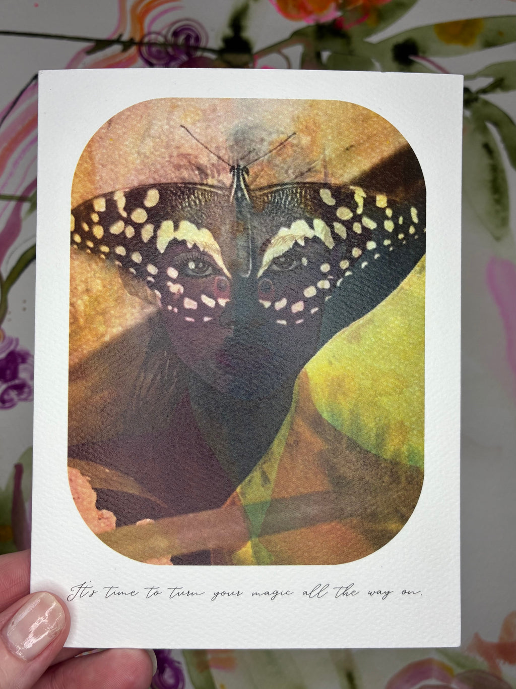 Transformation ~ greeting card