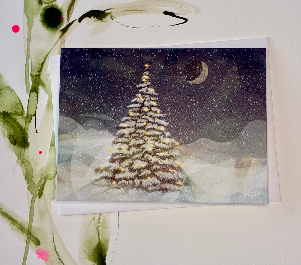 Winter Christmas ~ greeting card