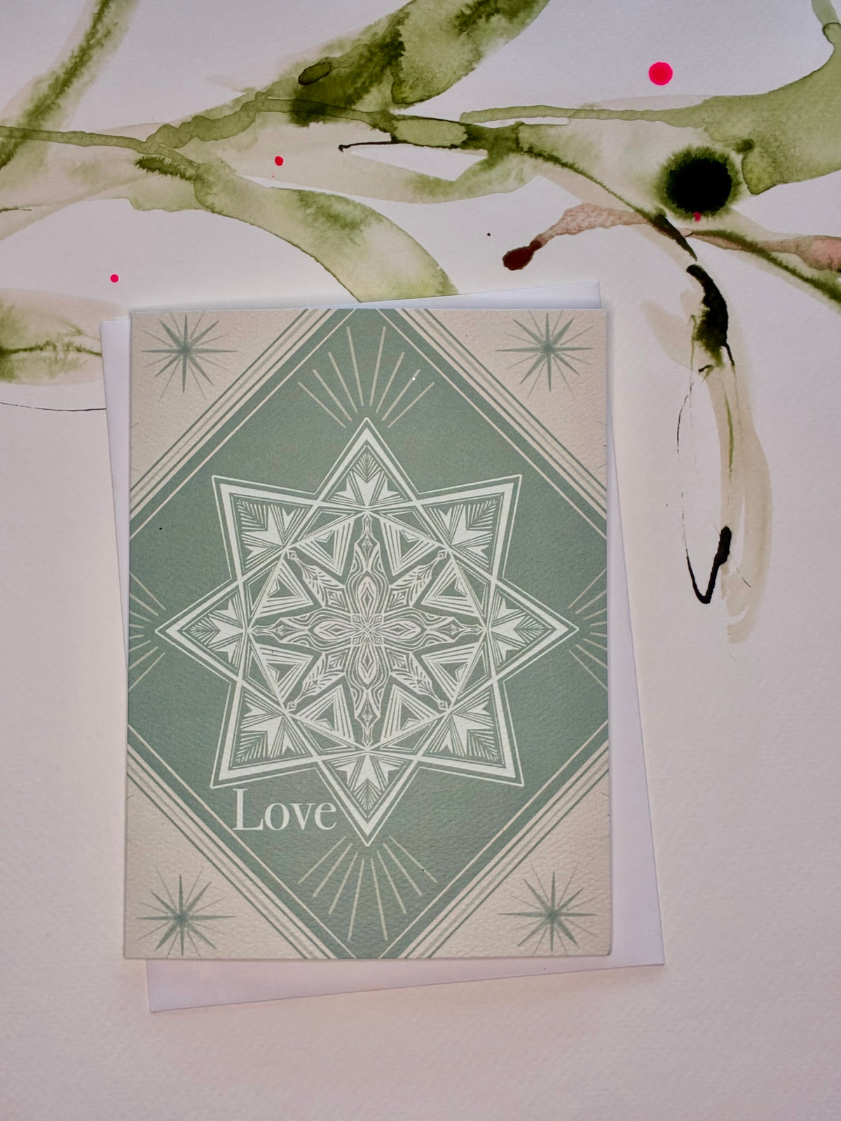 Love ~ greeting card with envelope