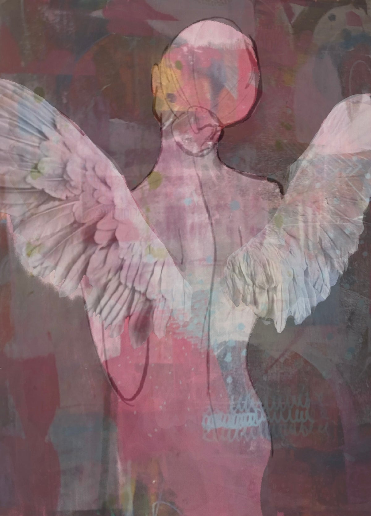 Angel Wings - print