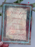Christmas Wishes ~ greeting card