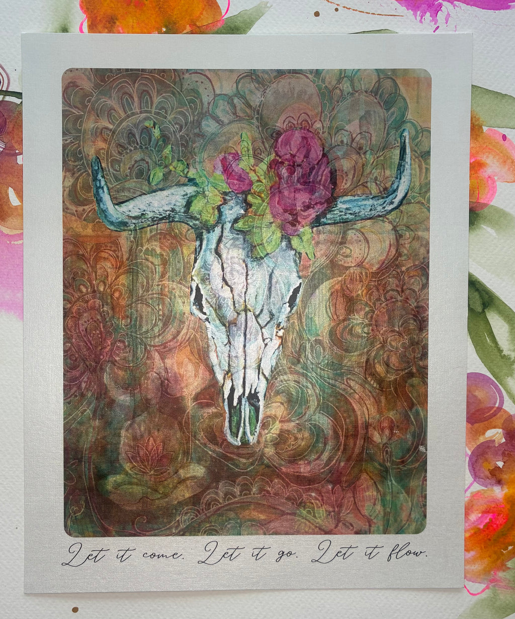 Let it Come. Let it Go. Let it Flow. ~ print