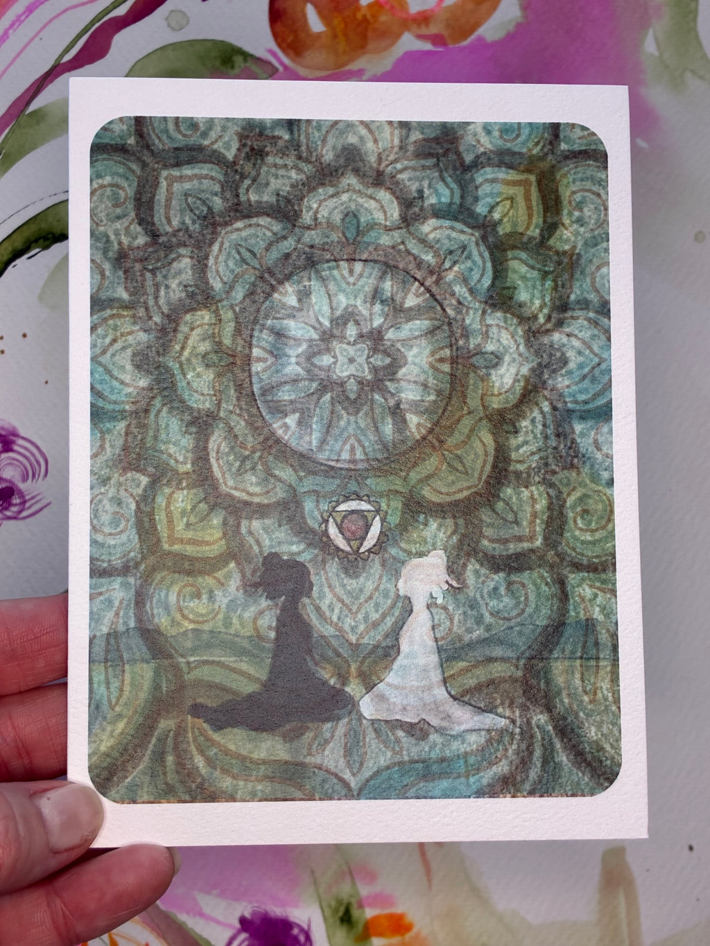 Shadow Self ~ greeting card