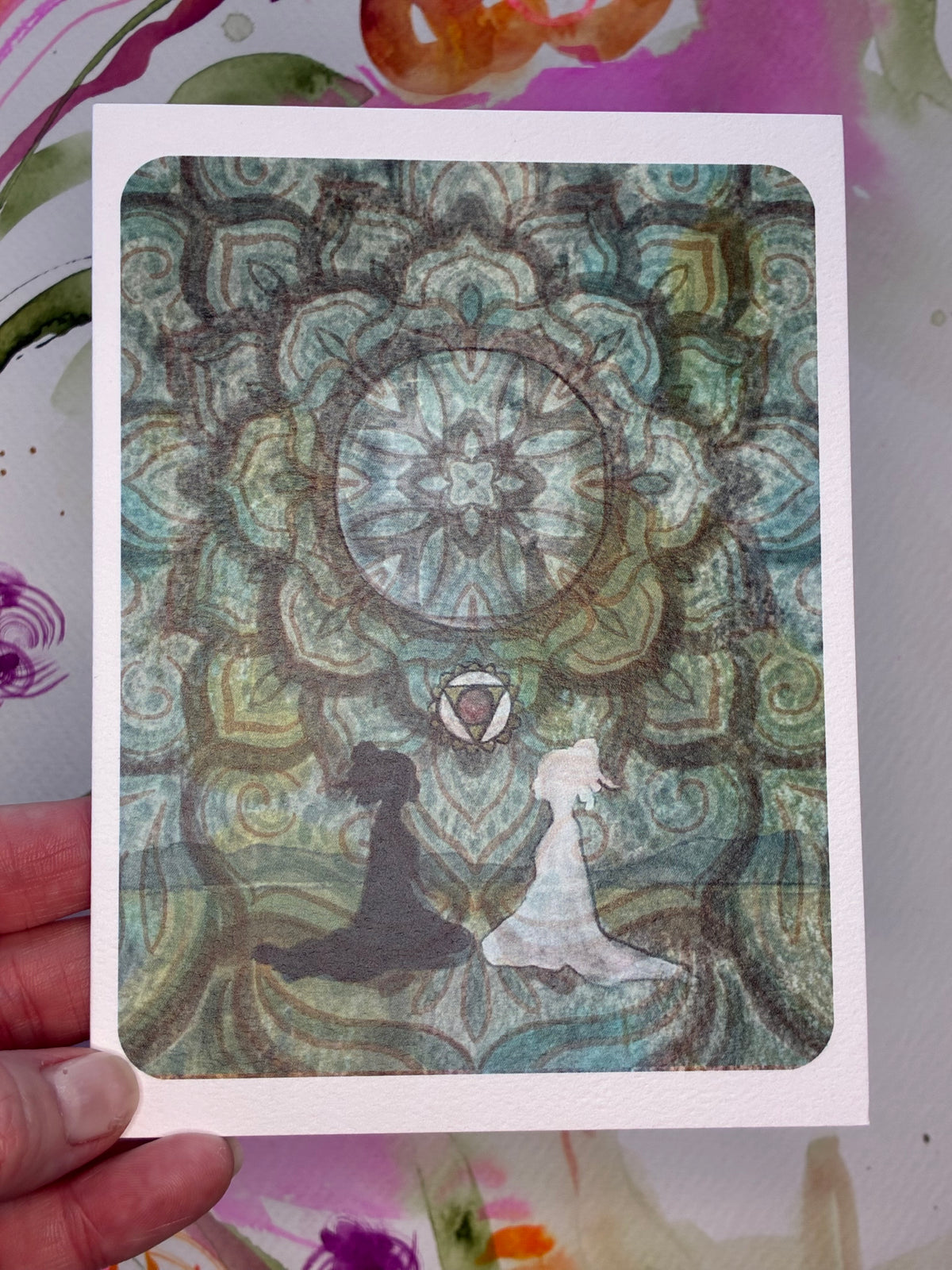 Shadow Self ~ greeting card
